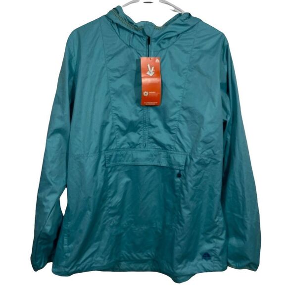 NWT Nike ACG Teal Weather Resistant Outdoor Jacket - Picture 1 of 5